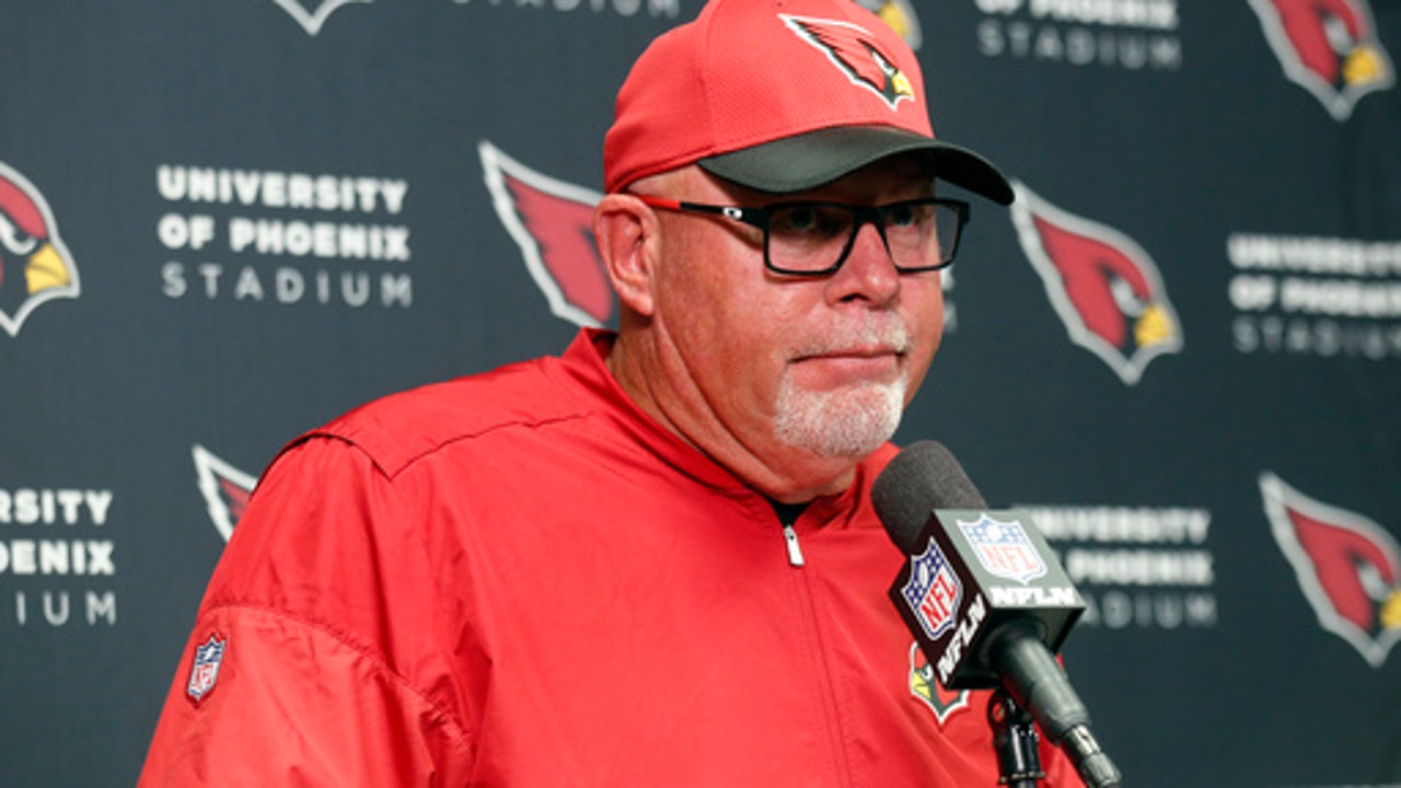 Arians back at practice, brushes off health concerns